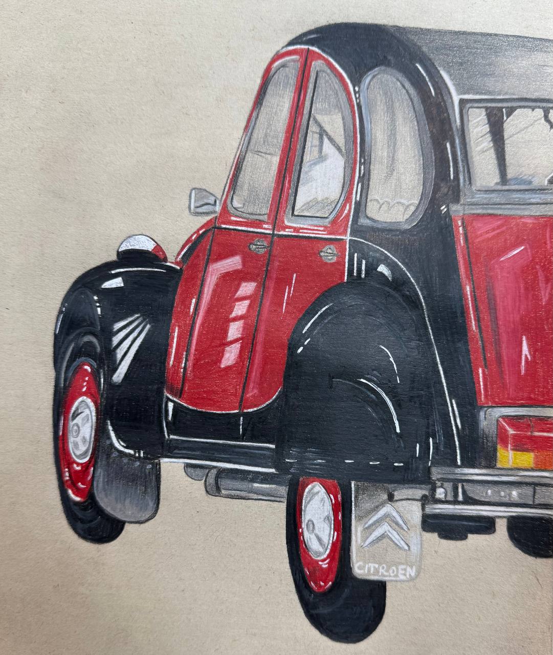 آموزش نقاشی سیاه قلم